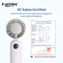 Load image into Gallery viewer, HAENIM PORTABLE MINI ICE FAN