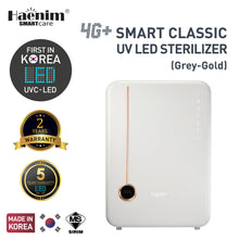 Load image into Gallery viewer, 4G+ SMART CLASSIC HAENIM UVC-LED ELECTRIC STERILIZER - GREY GOLD