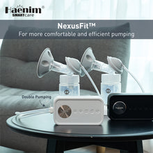 Load image into Gallery viewer, Haenim NexusFit™ 7V+ Portable Electric Breast Pump - White Gold