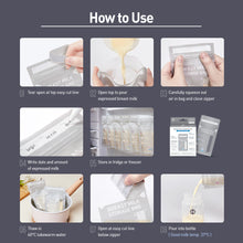 Load image into Gallery viewer, Haenim Disposable Breast Milk Storage Bag 180ml