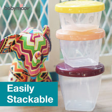 Load image into Gallery viewer, Babymoov Babybols Food Container 250ml (Set of 6)