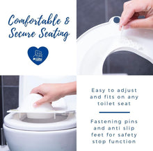 Load image into Gallery viewer, Rotho Toilet Seat (BabyBlue Pearl)