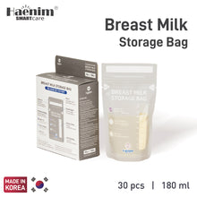 Load image into Gallery viewer, Haenim Disposable Breast Milk Storage Bag 180ml