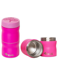 Load image into Gallery viewer, ZoLi POW THIS & THAT Pink Modular Vacuum Insulated Stackable Food Containers