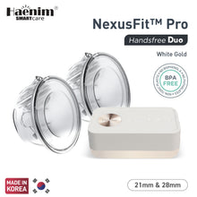 Load image into Gallery viewer, [NEW LAUNCH] Haenim NexusFit™ PRO HANDSFREE DUO Portable Electric Breast Pump

