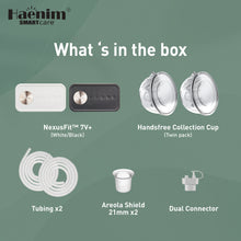 Load image into Gallery viewer, [NEW LAUNCH] Haenim NexusFit™ PRO HANDSFREE DUO Portable Electric Breast Pump
