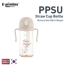 Load image into Gallery viewer, Haenim PPSU Straw Handle Set Bottles[Durability &amp; Sterilisation &amp; Versatility]
