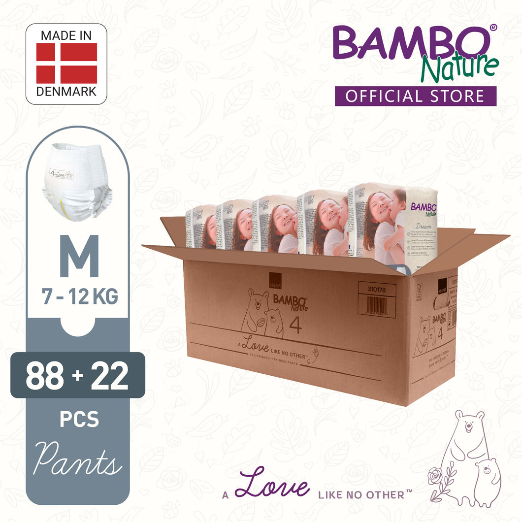 [BUNDLE] Bambo Nature Dream Pants Maxi (M) - Size 4, (88+22pcs)