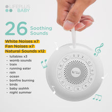 Load image into Gallery viewer, LIFEPLUSBABY WHITE NOISE MACHINE- Your Ultimate Companion for Restful Nights and Serene Days
