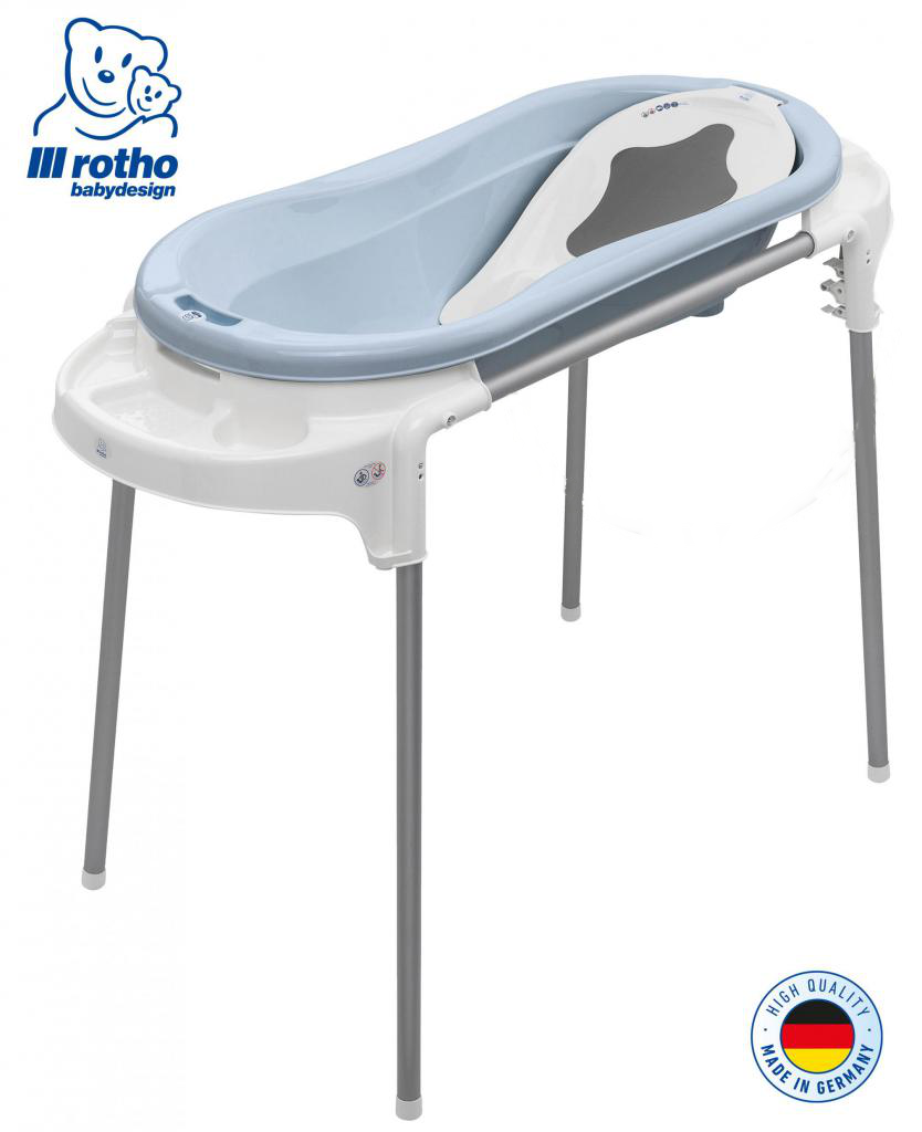 Rotho TOP Xtra Bath Set [Made In Germany](Tub+Seat+Stand)
