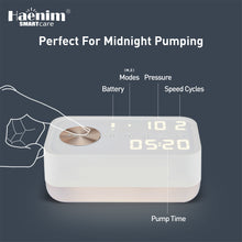 Load image into Gallery viewer, Haenim NexusFit™ 7V+ Portable Electric Breast Pump - White Gold
