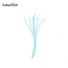 Load image into Gallery viewer, Babymoov 1st Age Silicone Baby Spoon - Azur/Blue
