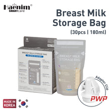 Load image into Gallery viewer, Haenim Disposable Breast Milk Storage Bag 180ml
