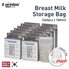 Load image into Gallery viewer, Haenim Disposable Breast Milk Storage Bag 180ml
