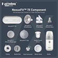 Load image into Gallery viewer, [Hospital Grade] Haenim NexusFit™ 7X Handy Electric Breast Pump - Sakura Pink
