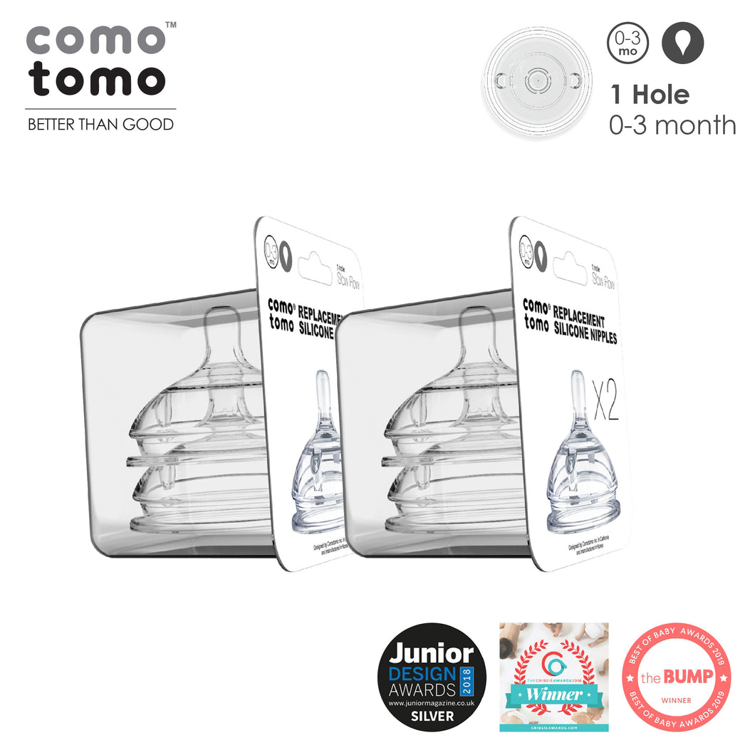♥Save More♥ Comotomo Nipple Pack (4pcs)