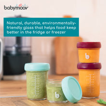 Load image into Gallery viewer, Babymoov Babybols Glass Food Container Multi Set

