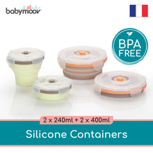 Load image into Gallery viewer, Babymoov Silicone Baby Food Container Multi Set

