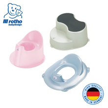 Load image into Gallery viewer, Toddler Training &amp; Safety Set (Potty + Toilet Seat + Step Stool) [Made In Germany]
