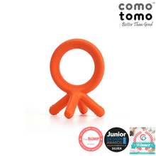 Load image into Gallery viewer, Comotomo Silicone Baby Teethers (Orange)
