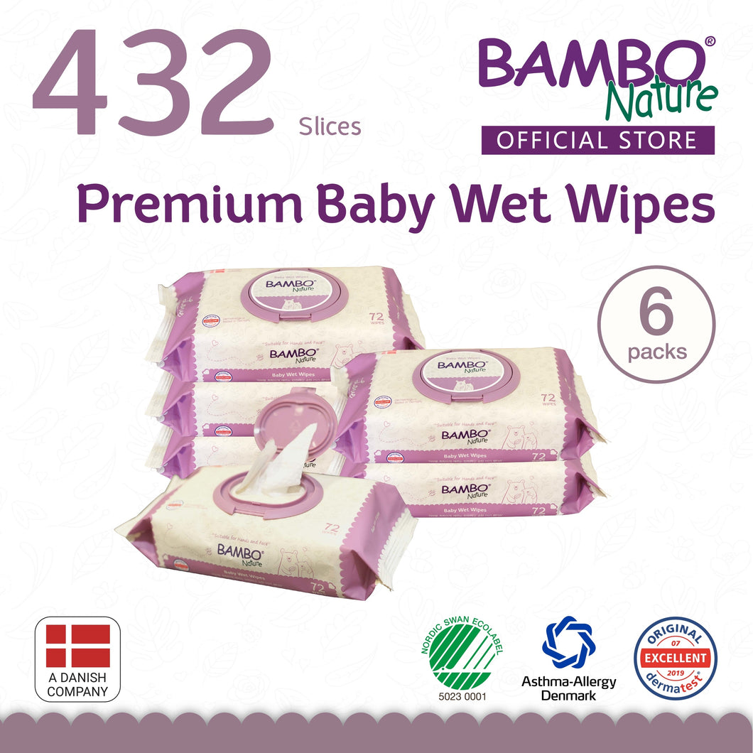 Bambo Nature Dream BNG Wet Wipes (432 pcs)