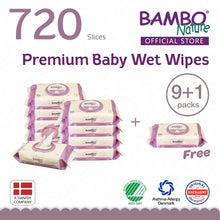 Load image into Gallery viewer, Bambo Nature Dream BNG Wet Wipes (720 pcs)
